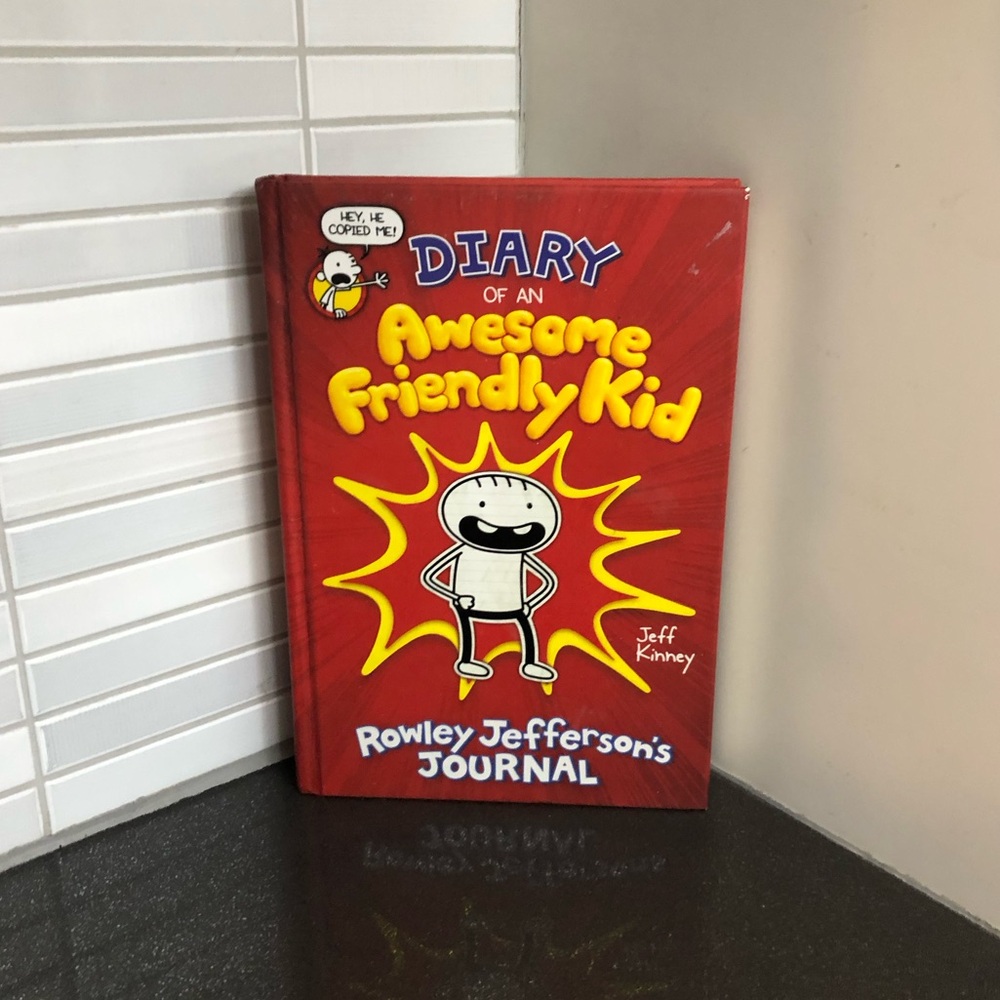 Diary of an Awesome Friendly kid hardcover